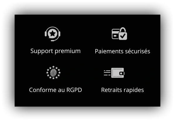 Support premium avec assistance dédiée, paiements sécurisés grâce à une protection avancée.